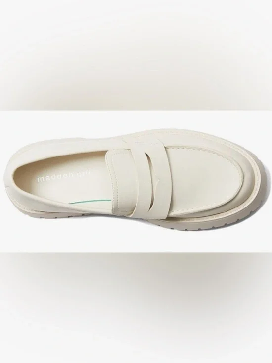 Madden Girl Beige Loafer 9 - Picture 3 of 14